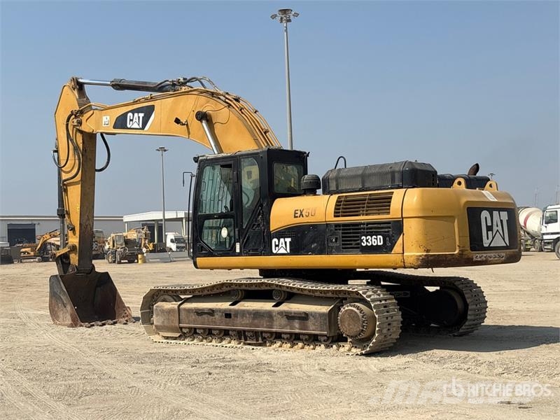 CAT 336D Tracked Excavator Roomikekskavaatorid