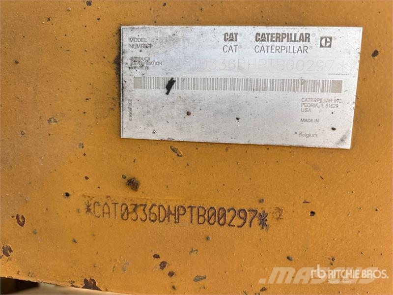 CAT 336DL Tracked Excavator حفارات زحافة