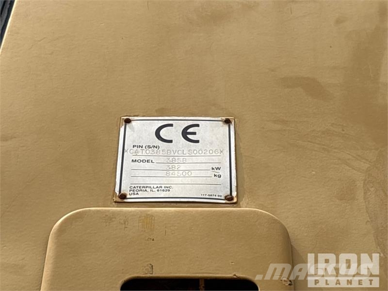 CAT 385B Tracked Excavator حفارات زحافة
