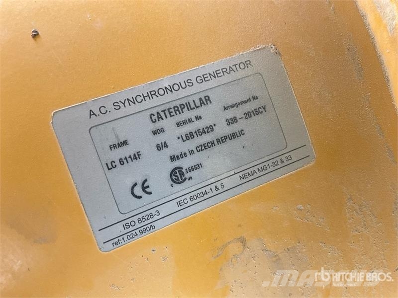 CAT 550 500 kVA Skid-Mounted Generator Set Agregaty prądotwórcze Diesla