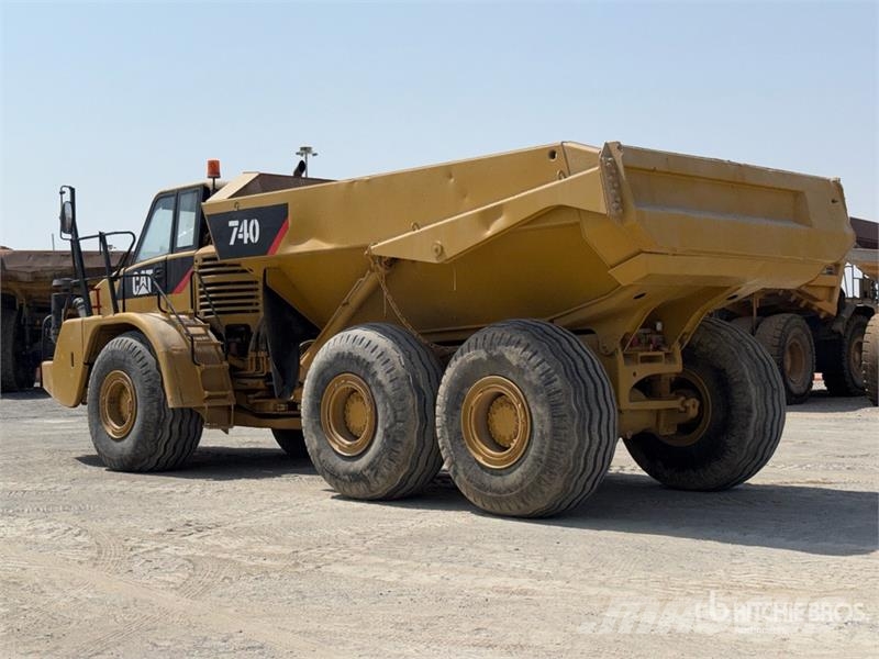 CAT 740 Knik dumptrucks