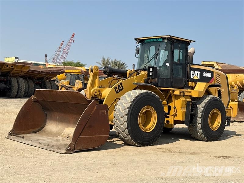 CAT 966K Wheel Loader Gumikerekes homlokrakodók