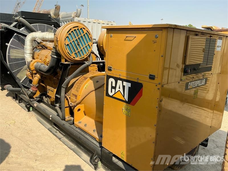 CAT C18 1000 kVA Skid-Mounted Generator Set Дизелови генератори