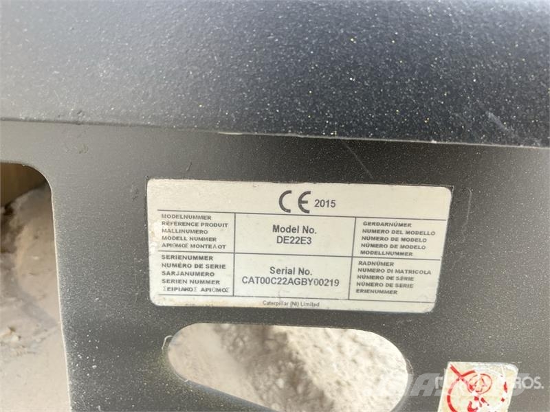 CAT DE22E-3 22 kVA Skid-Mounted Generator Set Diesel Generators