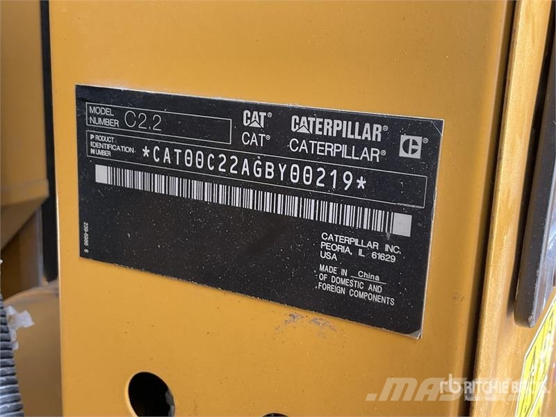 CAT DE22E-3 22 kVA Skid-Mounted Generator Set Diesel Generators
