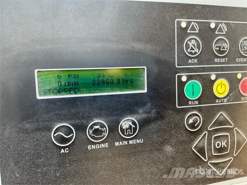 CAT DE22E-3 22 kVA Skid-Mounted Generator Set Naftové generátory
