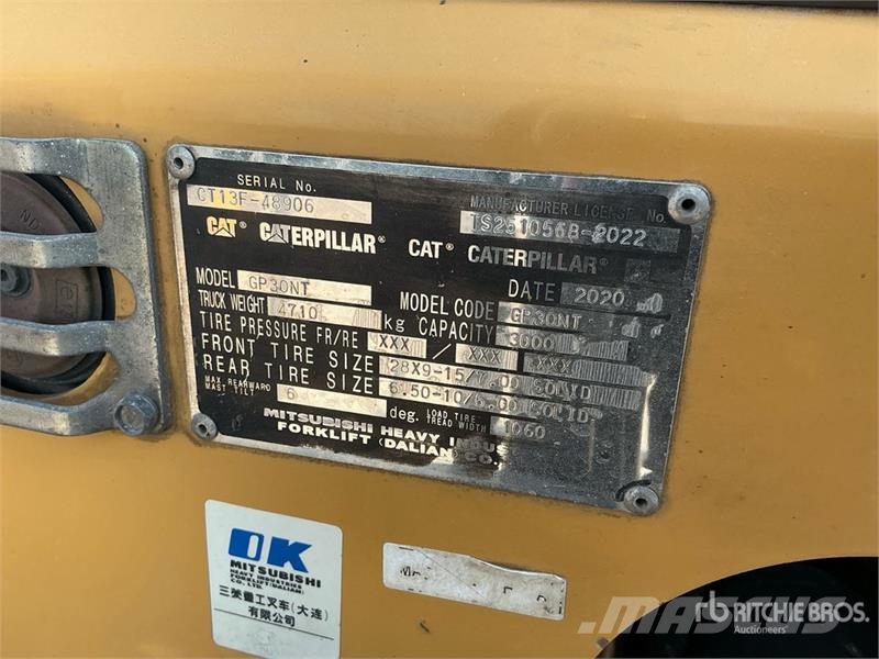 CAT GP30NT 3 ton Forklift شاحنات ذات رافعات شوكية - أخرى