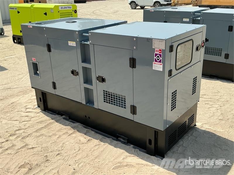 Crown Power CR88 80 kVA Skid-Mounted Generator Set (Unus Geradores Diesel