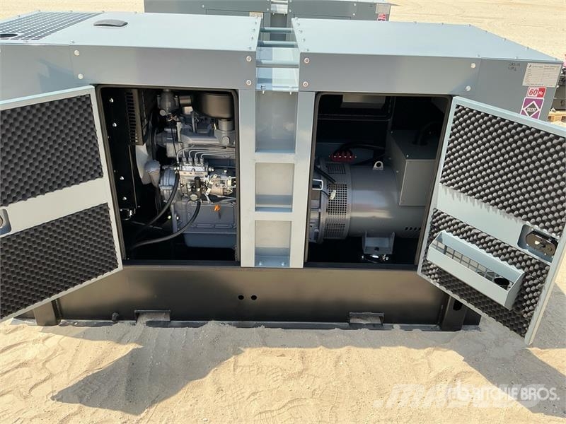 Crown Power CR88 80 kVA Skid-Mounted Generator Set (Unus Geradores Diesel