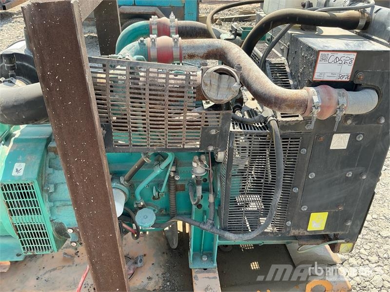 Cummins 60 kVA Skid-Mounted Generator Set (Inoperable) مولدات ديزل