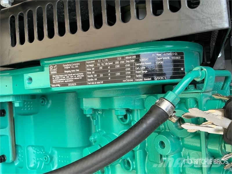 Cummins CS300 300 kVA Skid-Mounted Generator Set (Unused) Dīzeļģeneratori
