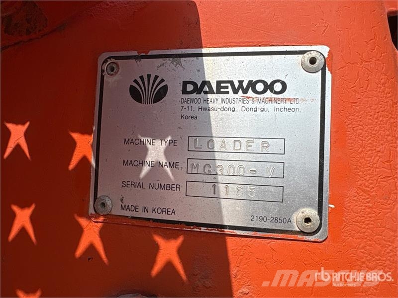 Daewoo MG300V Wheel Loader Wielladers
