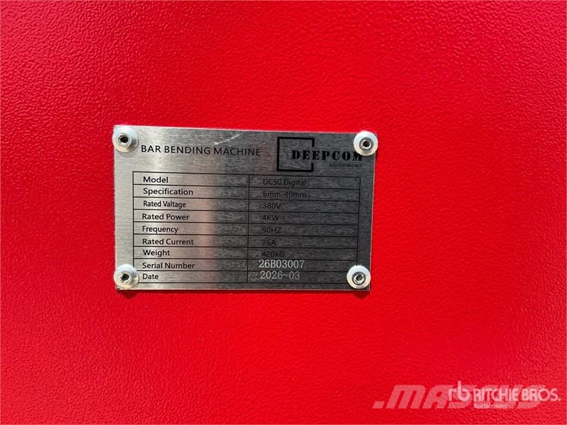  Deepcom DC50 Bar Bender (Unused) مكونات أخرى