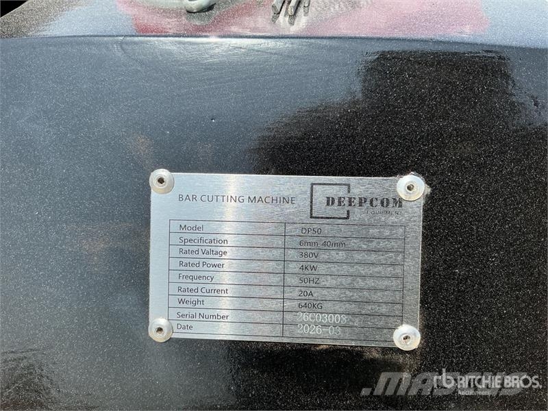  Deepcom DP50 Electric Bar Cutter (Unused) معدات البناء - غير ذلك