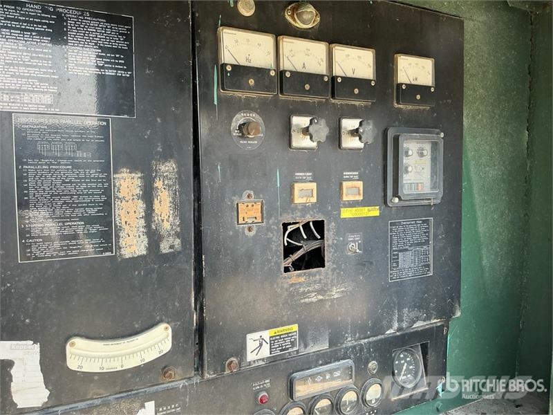 Denyo DCA-800SPK 800 kVA Skid-Mounted Generator Set Diesel Generatorer