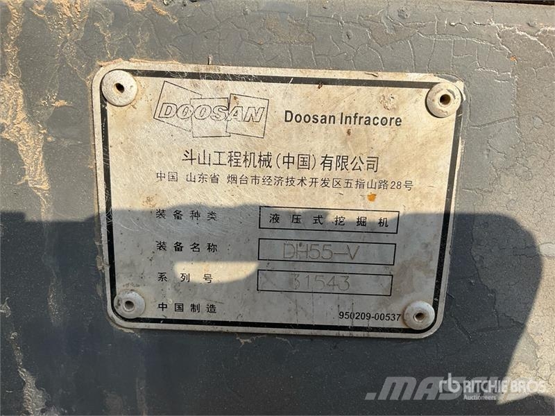 Doosan DH55-V Mini Excavator Mini excavators < 7t (Mini diggers)