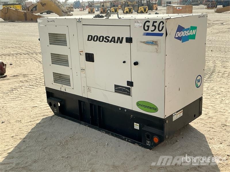 Doosan G50 50 kVA Skid-Mounted Generator Set Générateurs diesel