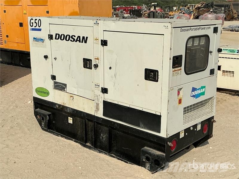 Doosan G50 50 kVA Skid-Mounted Generator Set Générateurs diesel