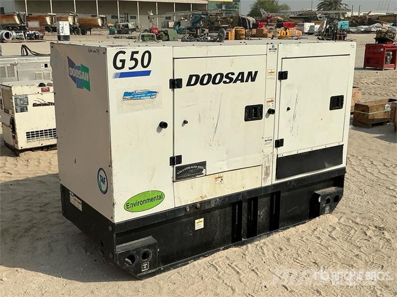 Doosan G50 50 kVA Skid-Mounted Generator Set Générateurs diesel