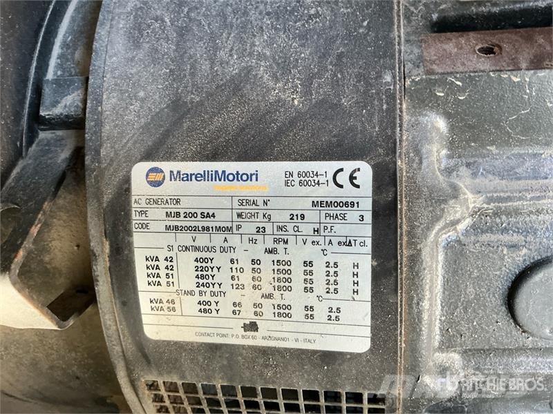 Doosan G50 50 kVA Skid-Mounted Generator Set Générateurs diesel