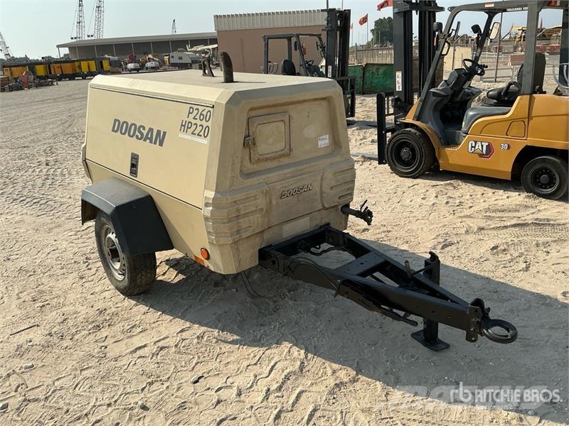 Doosan P260 Mobile Air Compressor مكابس