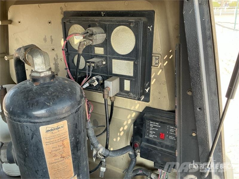 Doosan P260 Mobile Air Compressor مكابس
