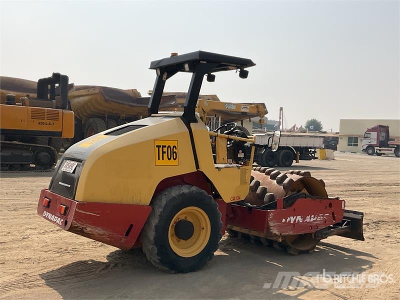Dynapac CA134PD Padfoot Drum Compactor مداحل أحادية الأسطوانة