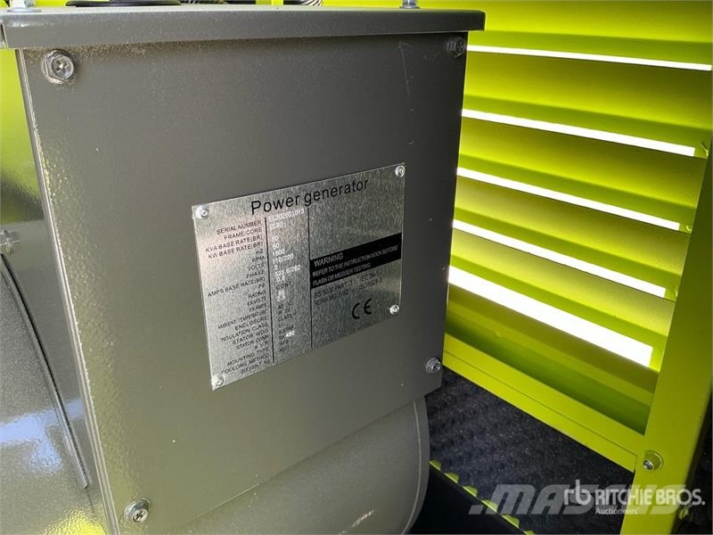  Elektra EL80 80 kVA Skid-Mounted Generator Set (Un مولدات ديزل