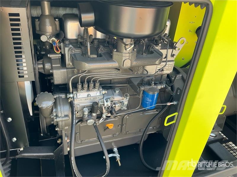  Elektra EL80 80 kVA Skid-Mounted Generator Set (Un مولدات ديزل