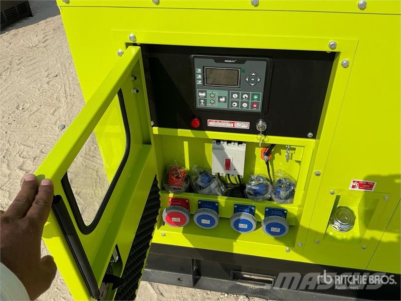  Elektra EL80 80 kVA Skid-Mounted Generator Set (Un مولدات ديزل