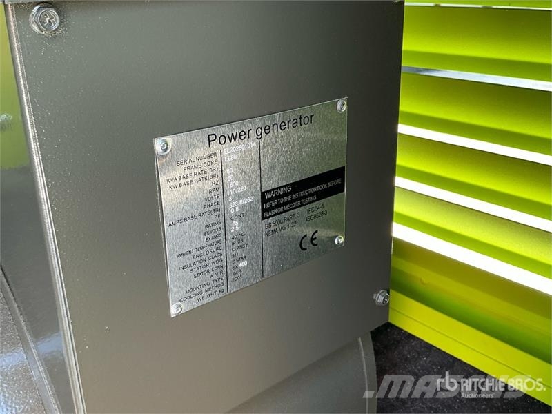  Elektra EL80 80 kVA Skid-Mounted Generator Set (Un مولدات ديزل
