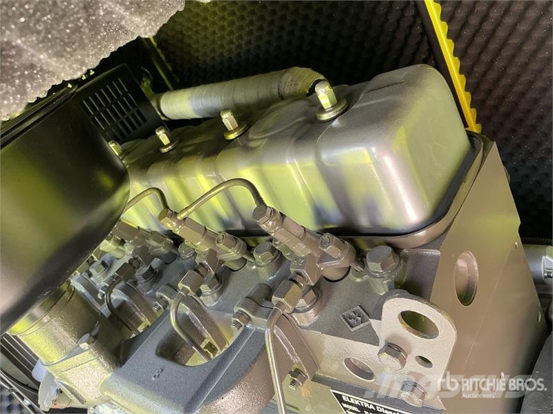  Elektra EL80 80 kVA Skid-Mounted Generator Set (Un مولدات ديزل
