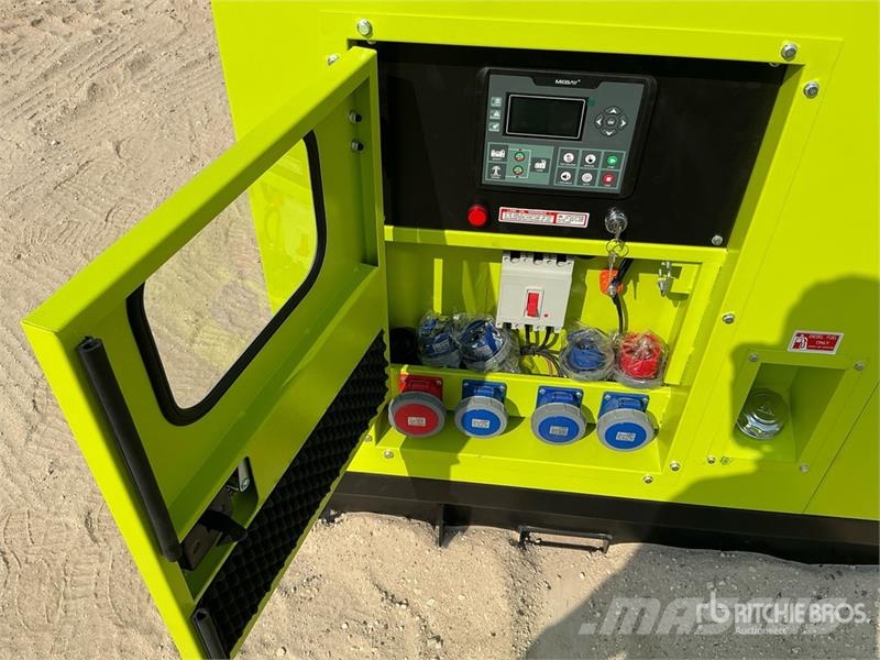  Elektra EL80 80 kVA Skid-Mounted Generator Set (Un مولدات ديزل