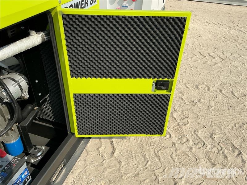  Elektra EL80 80 kVA Skid-Mounted Generator Set (Un مولدات ديزل