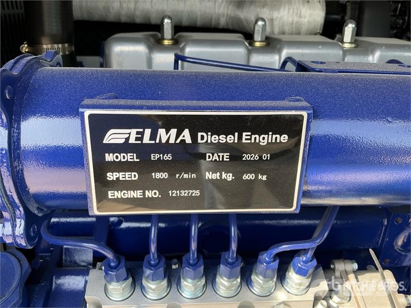 Elma EL165 165 kVA Skid-Mounted Generator Set (Unu Dīzeļģeneratori