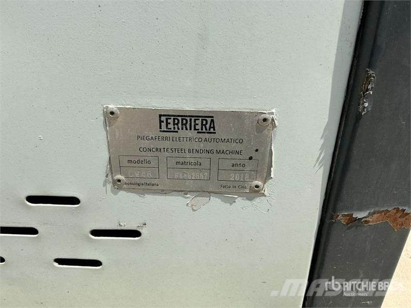  Ferriera CW46 Electric Bar Bender مكونات أخرى