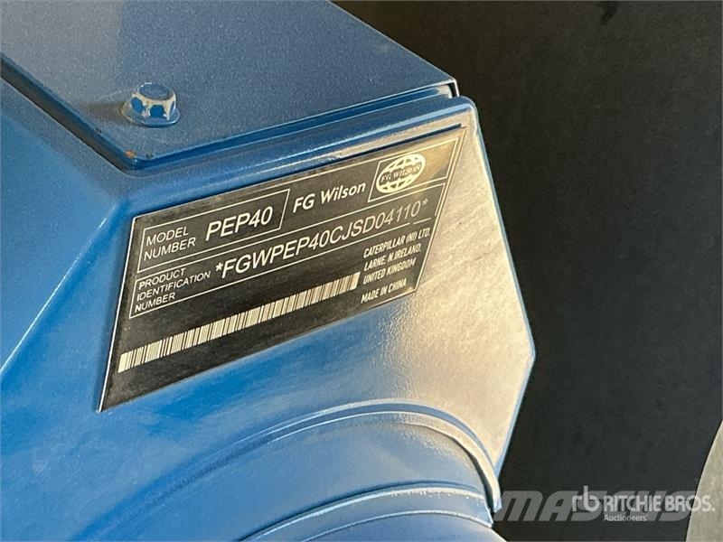 FG Wilson p110-3 110 kVA Skid-Mounted Generator Set Dízel áramfejlesztők