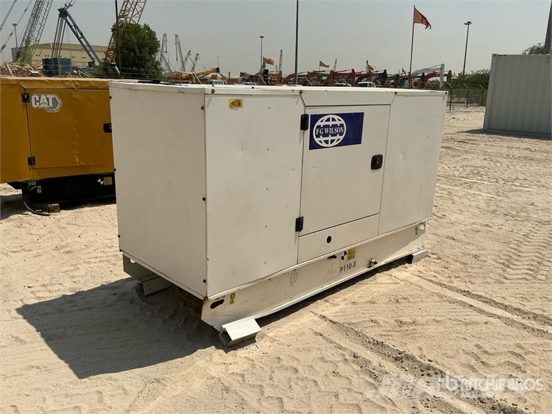 FG Wilson p110-3 110 kVA Skid-Mounted Generator Set Dízel áramfejlesztők