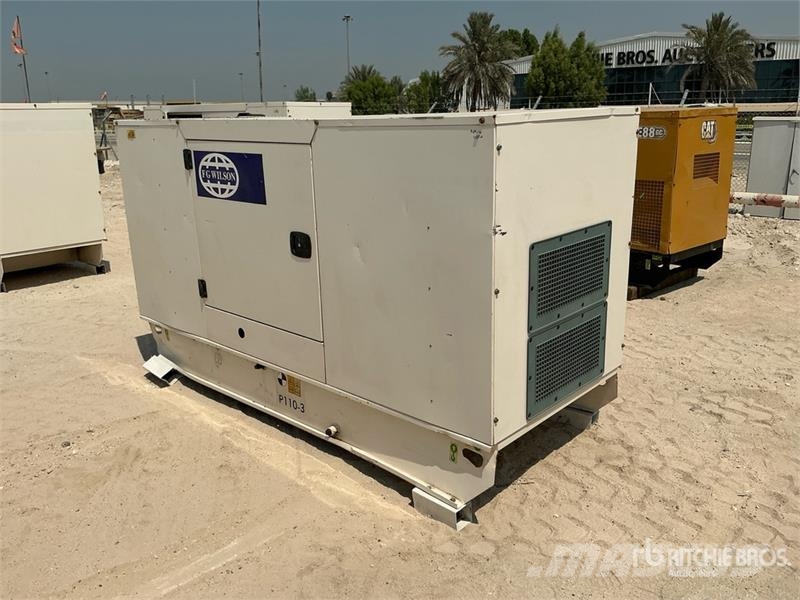 FG Wilson p110-3 110 kVA Skid-Mounted Generator Set Dízel áramfejlesztők