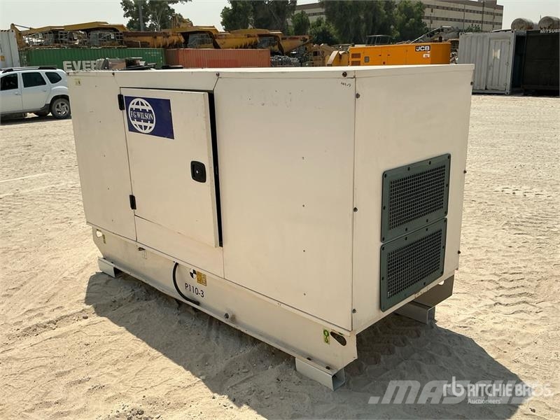 FG Wilson p110-3 110 kVA Skid-Mounted Generator Set Dízel áramfejlesztők