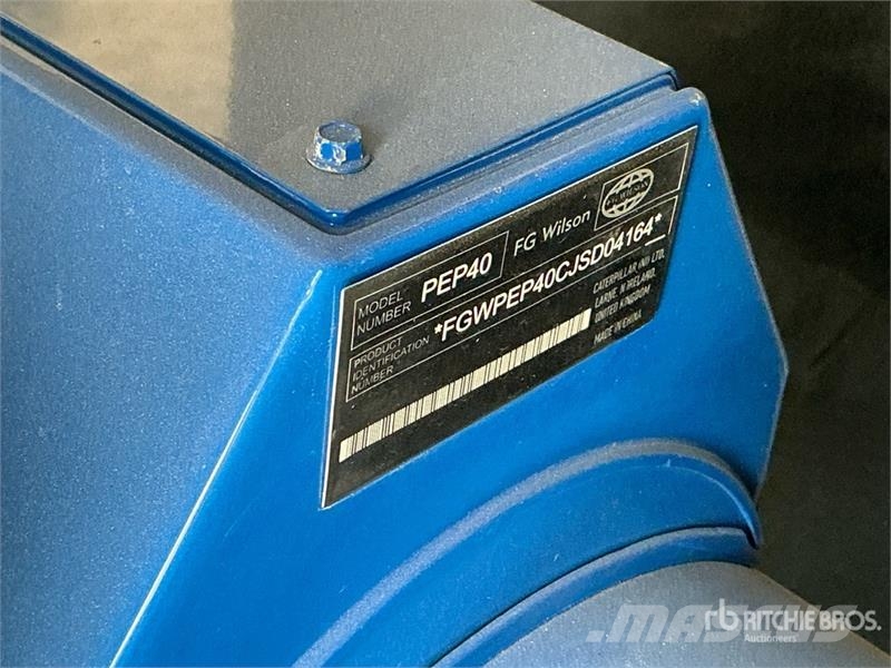 FG Wilson p110-3 110 kVA Skid-Mounted Generator Set Dízel áramfejlesztők