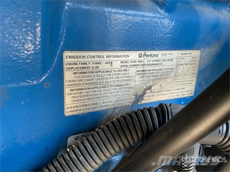 FG Wilson P110-3 125 kVA Skid-Mounted Generator Set Diiselgeneraatorid