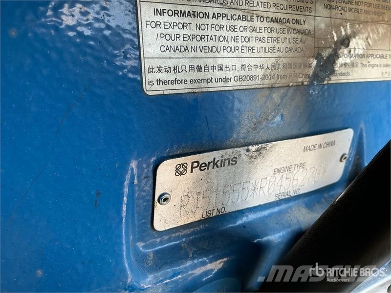 FG Wilson P110-3 125 kVA Skid-Mounted Generator Set Diiselgeneraatorid