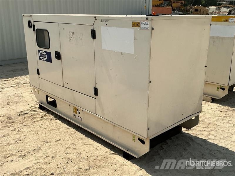 FG Wilson P110-3 125 kVA Skid-Mounted Generator Set Diiselgeneraatorid