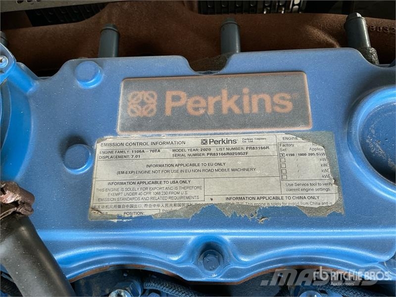 FG Wilson P150-5 150 kVA Skid-Mounted Generator Set Dízel áramfejlesztők