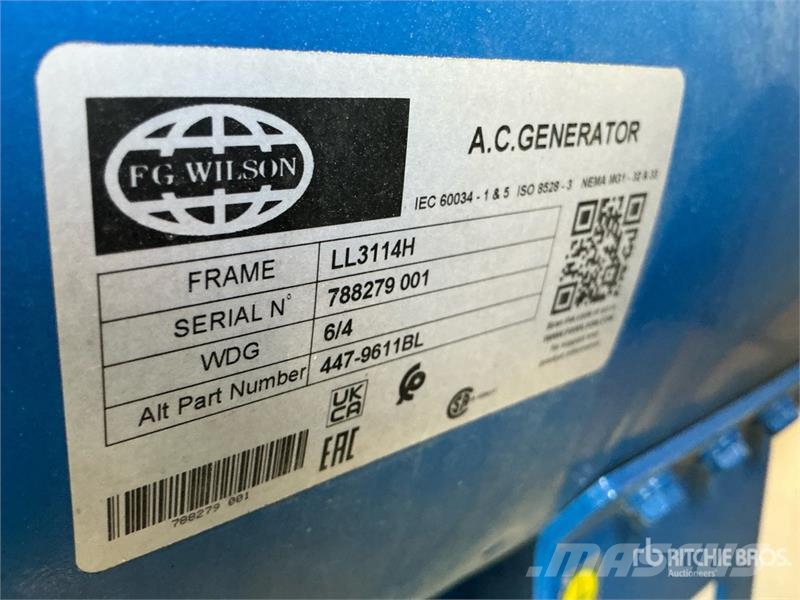 FG Wilson P150-5 165 kVA Skid-Mounted Generator Set مولدات ديزل