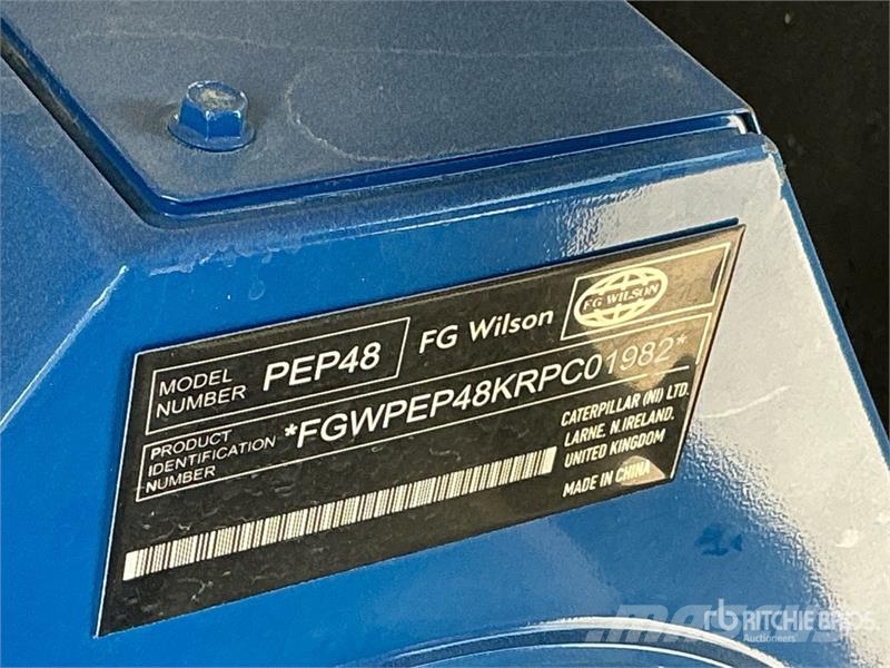 FG Wilson P165-5 187.5 kVA Skid-Mounted Generator Set Dízel áramfejlesztők