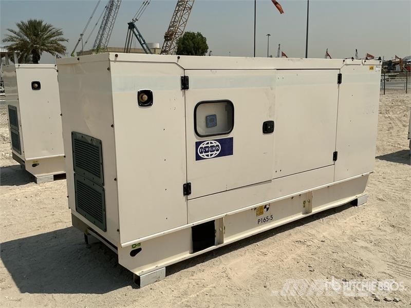 FG Wilson P165-5 187.5 kVA Skid-Mounted Generator Set Dízel áramfejlesztők