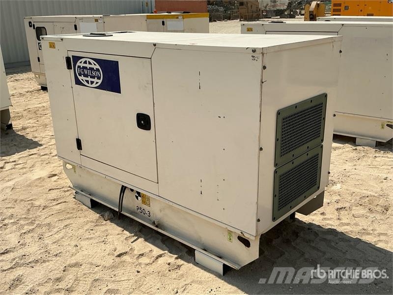 FG Wilson P50-5 56.3 kVA Skid-Mounted Generator Set Dízel áramfejlesztők