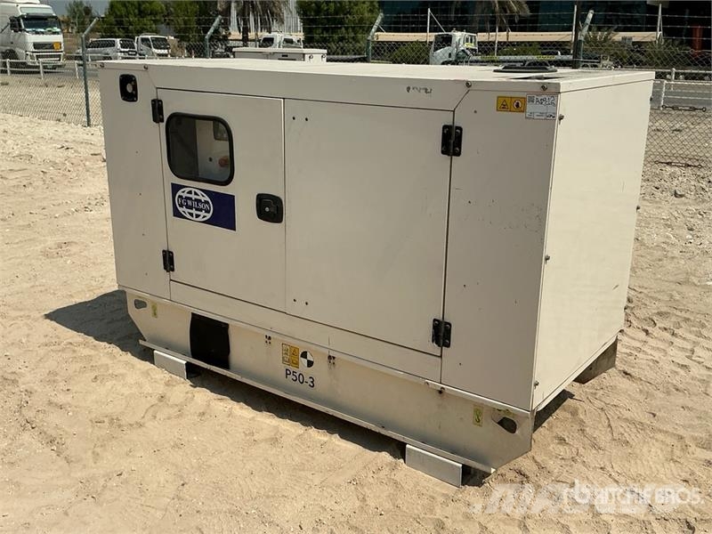 FG Wilson P50-5 56.3 kVA Skid-Mounted Generator Set Dízel áramfejlesztők